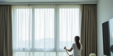 Delicate sheer drape cleaning gwynneville-nsw Matty Curtain Cleaning