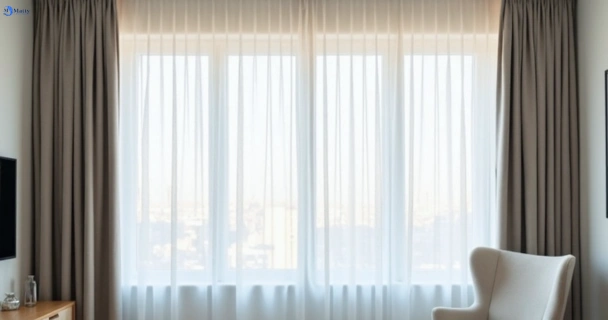 Restored vibrant drapes in gwynneville-nsw QLD after Matty Curtain Cleaning